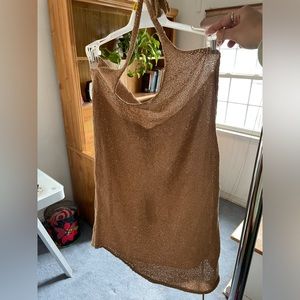 Nude L Crochet Fashion Nova Cover Up Dress